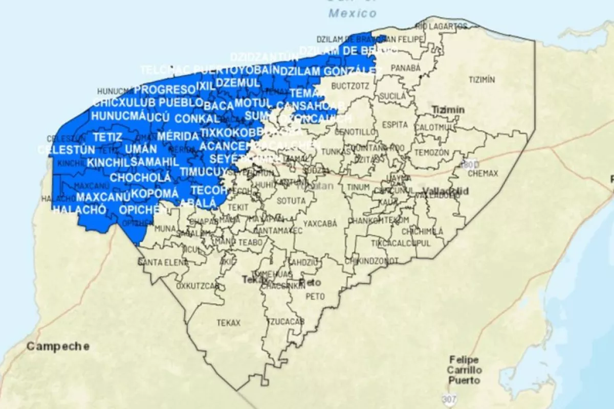 Activan la Alerta Azul en Yucatán por el potencial Ciclón Tropical Uno