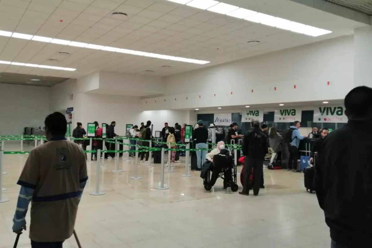 Vivaaerobus Retrasa Llegada Del Vuelo Cdmx M Rida Este Domingo