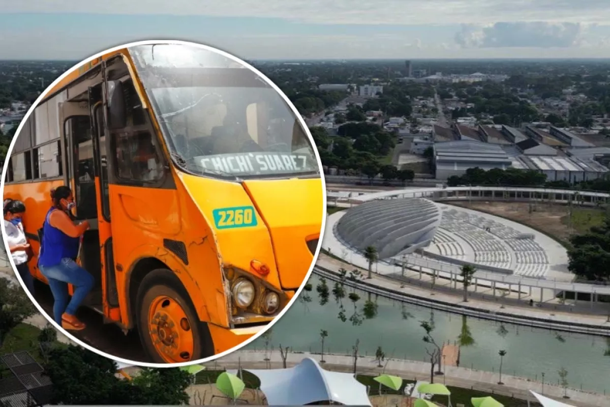 Gran Parque La Plancha de Mérida Estas son las rutas de camiones que