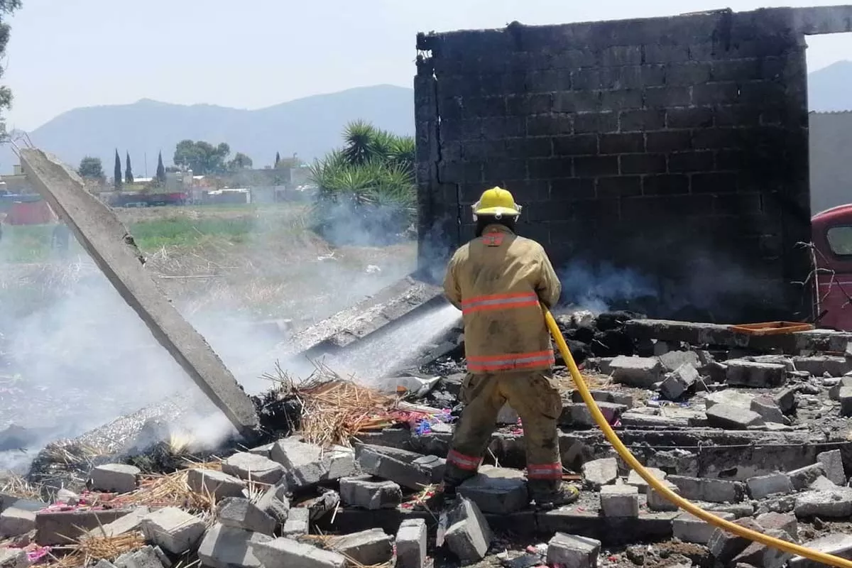 Explosión en Tultepec deja dos personas lesionadas PorEsto