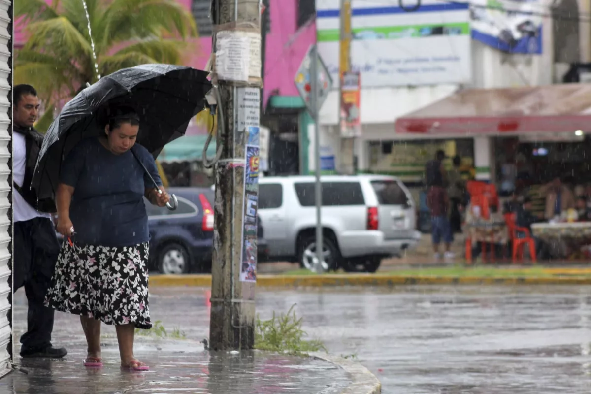 Lluvias y chubascos en la Península de Yucatán PorEsto