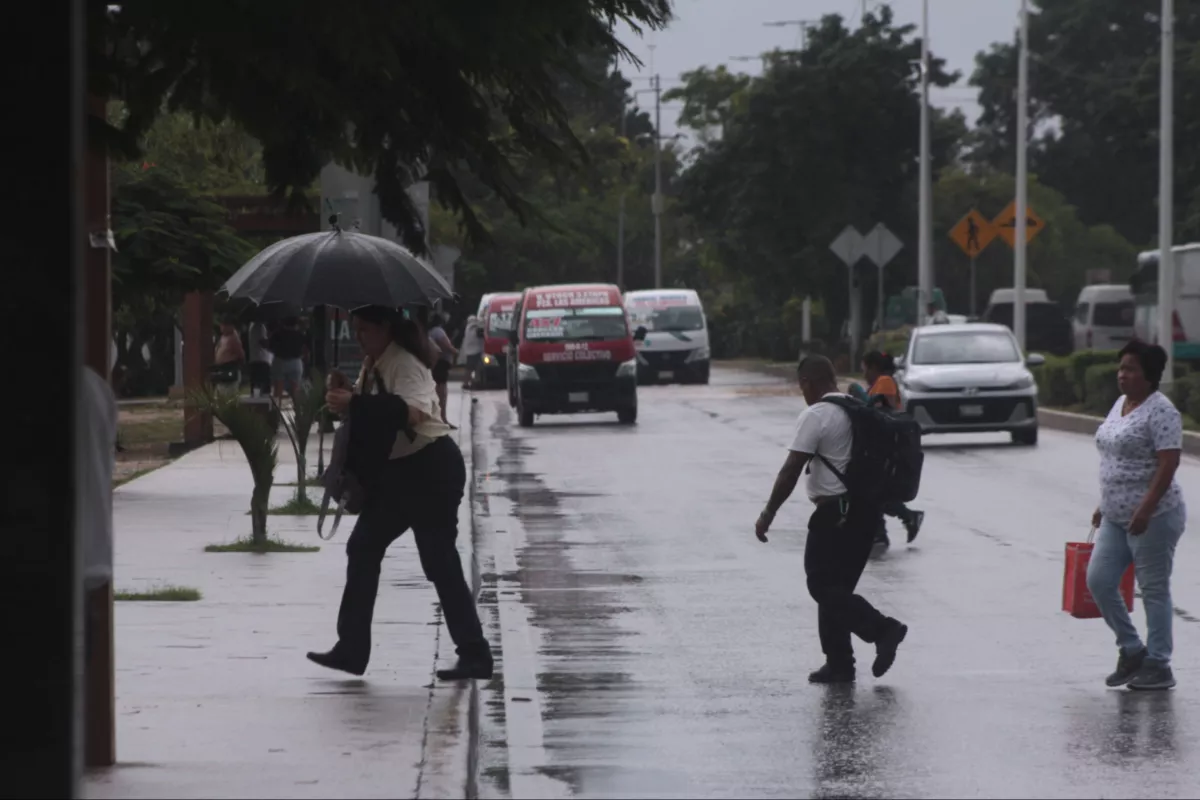 Cielo nublado y posibles lluvias Este es el clima de Cancún hoy