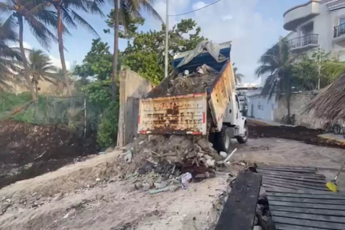 Zofemat Rellena Playa El Recodo Con Escombro En Solidaridad Video