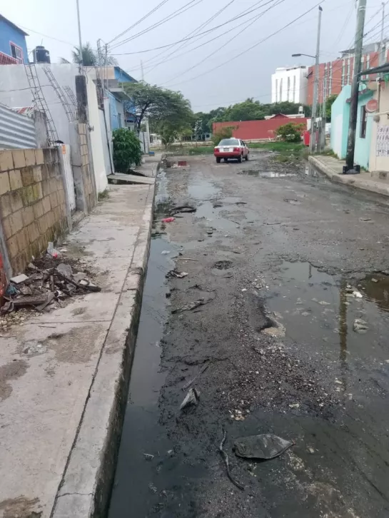 Denuncian Falta De Pavimentaci N En La Colonia Volcanes En Ciudad Del