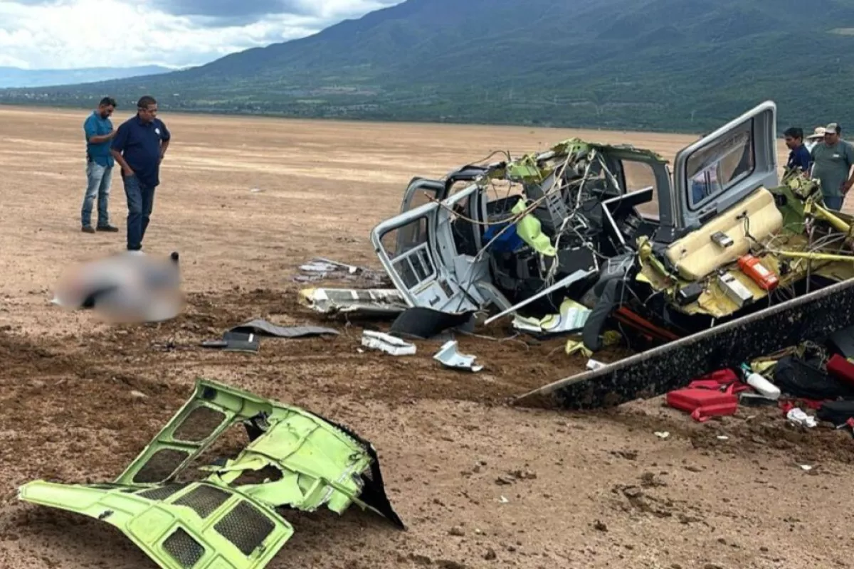 Helic Ptero Se Desploma En La Laguna De Sayula Jalisco Hay Cuatro