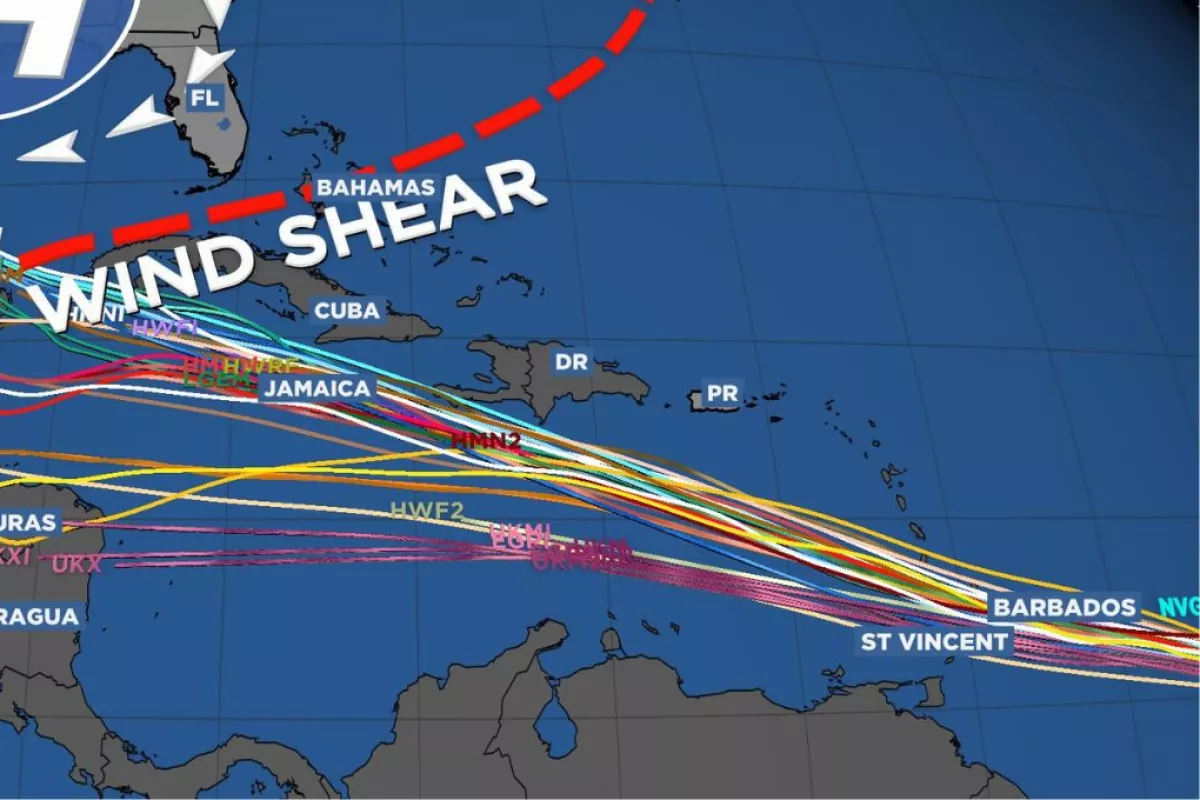 Tormenta Tropical Beryl se fortalece en el Atlántico y podría