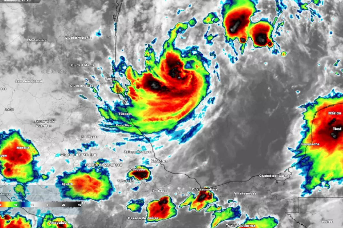 Tormenta tropical Milton Se convertiría en huracán categoría 3 esta