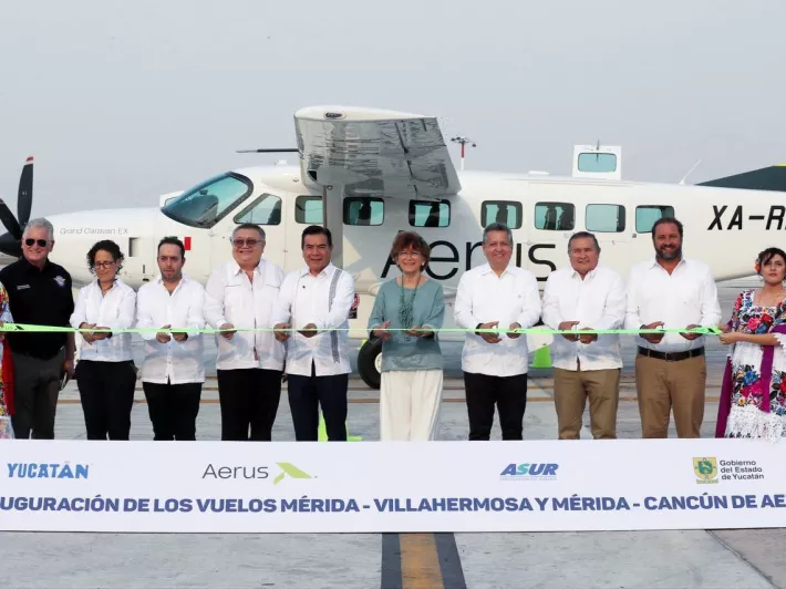 Aerus Anuncia Nuevas Rutas De Vuelo Villahermosa M Rida Y M Rida