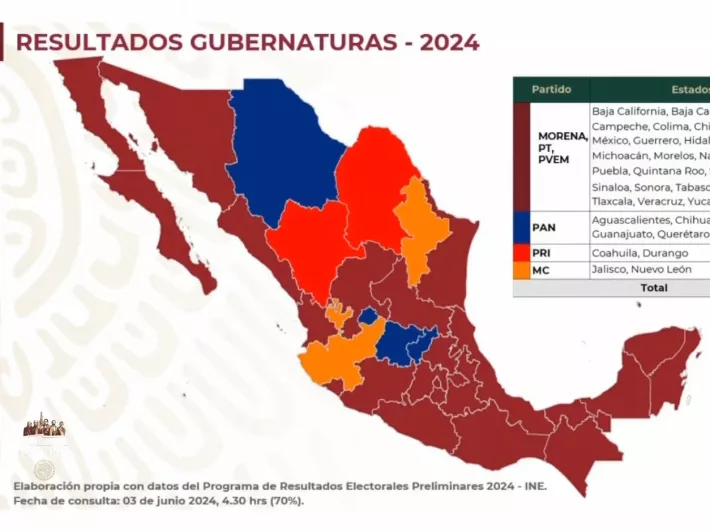 Resultados Gubernaturas Cu Ntos Estados Gobierna Morena En