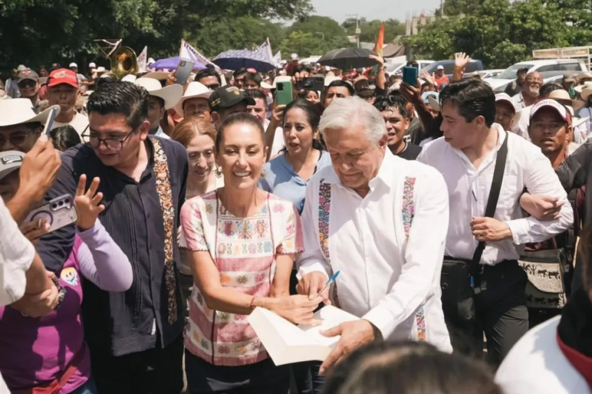 Claudia Sheinbaum continuará con la construcción de caminos artesanales