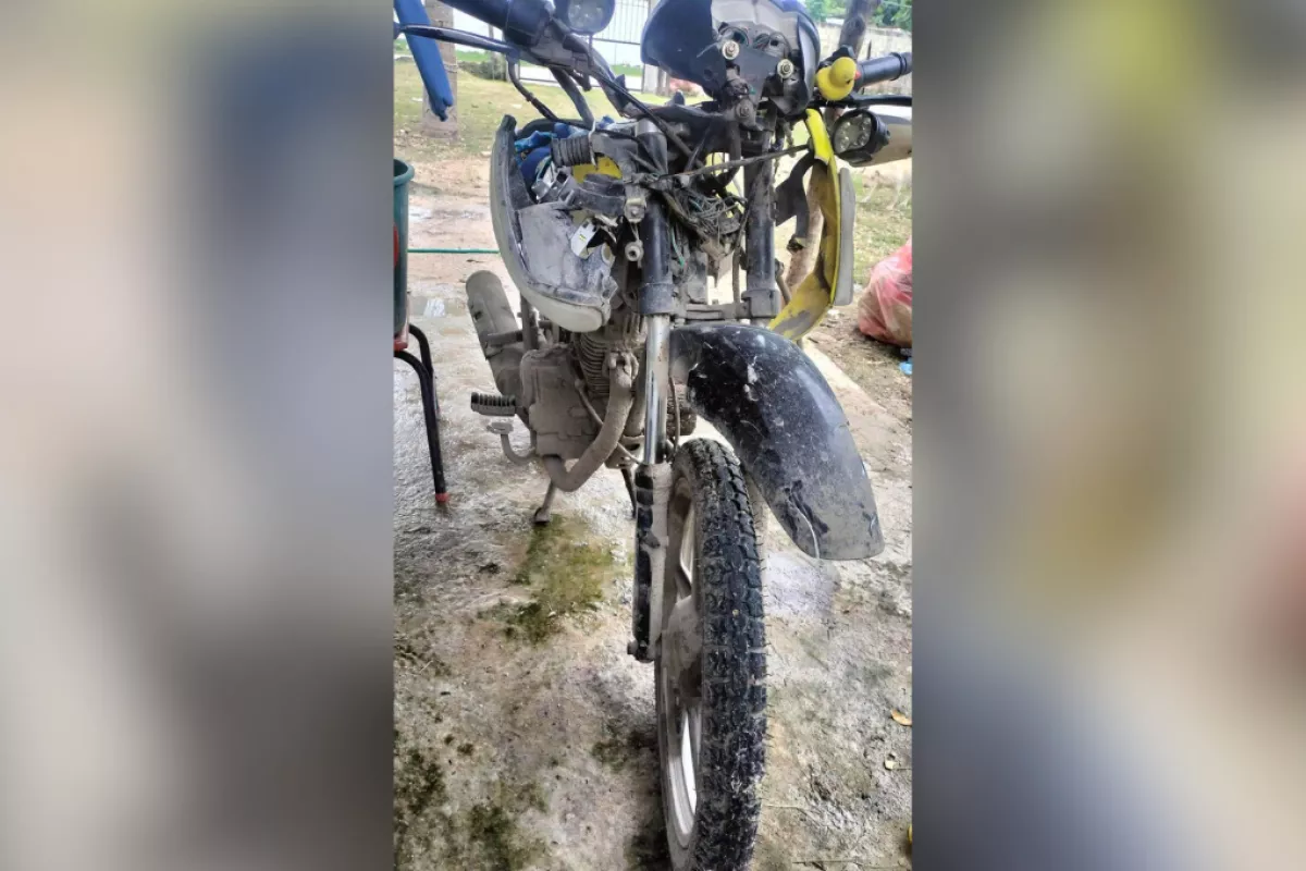 En Esc Rcega Combi De Pasajeros Provoca Que Motociclista Se Accidente