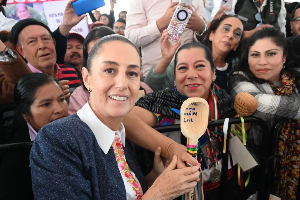 Claudia Sheinbaum Reitera En Puebla Que Proteger A Migrantes Mexicanos