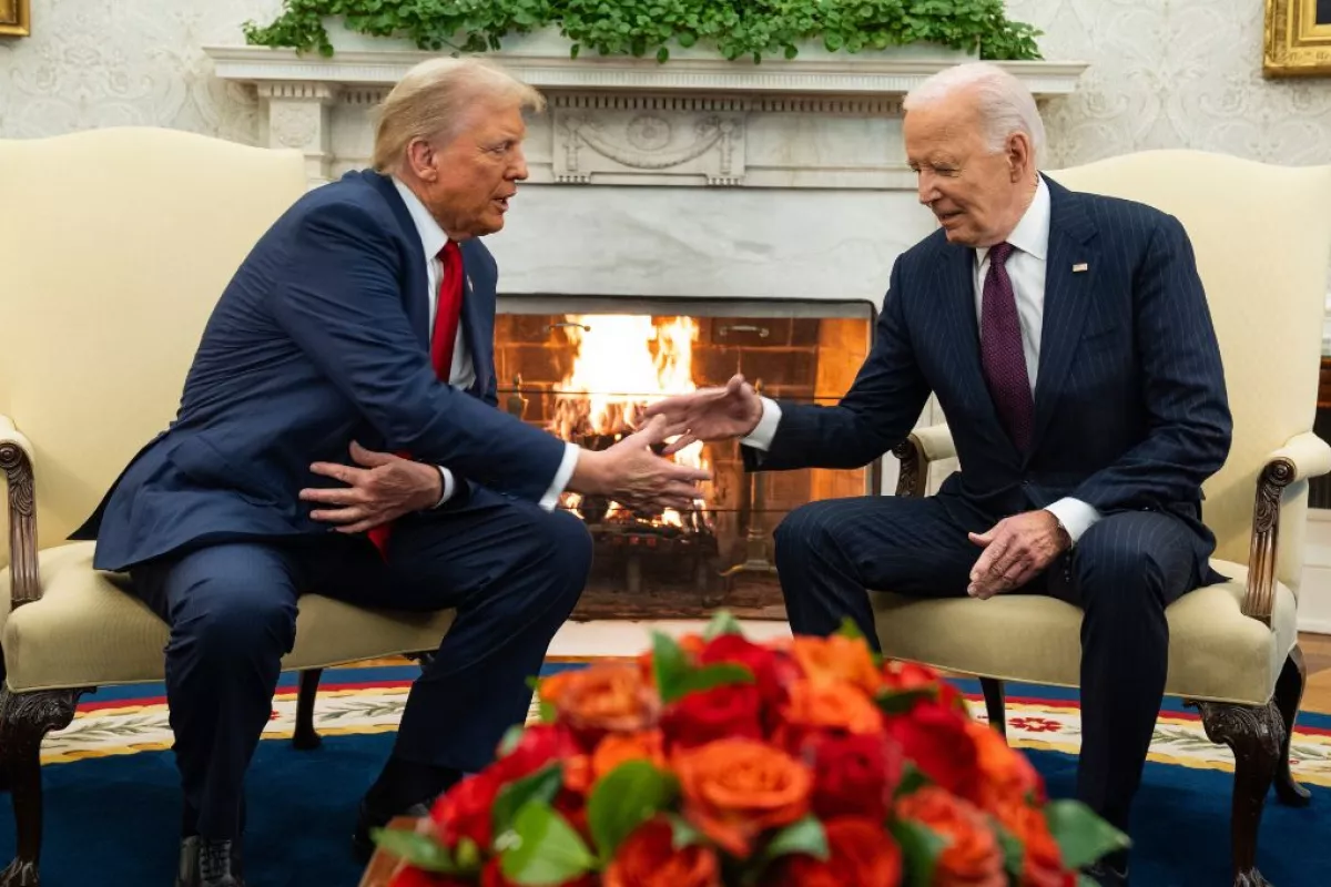 Joe Biden Se Reune Con Donald Trump En Washington Para Asegurar Una