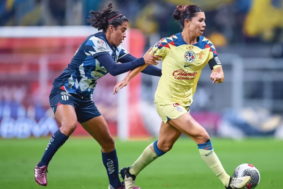 Con gol de Kiana Palacios América supera a Rayadas en la Final de Ida