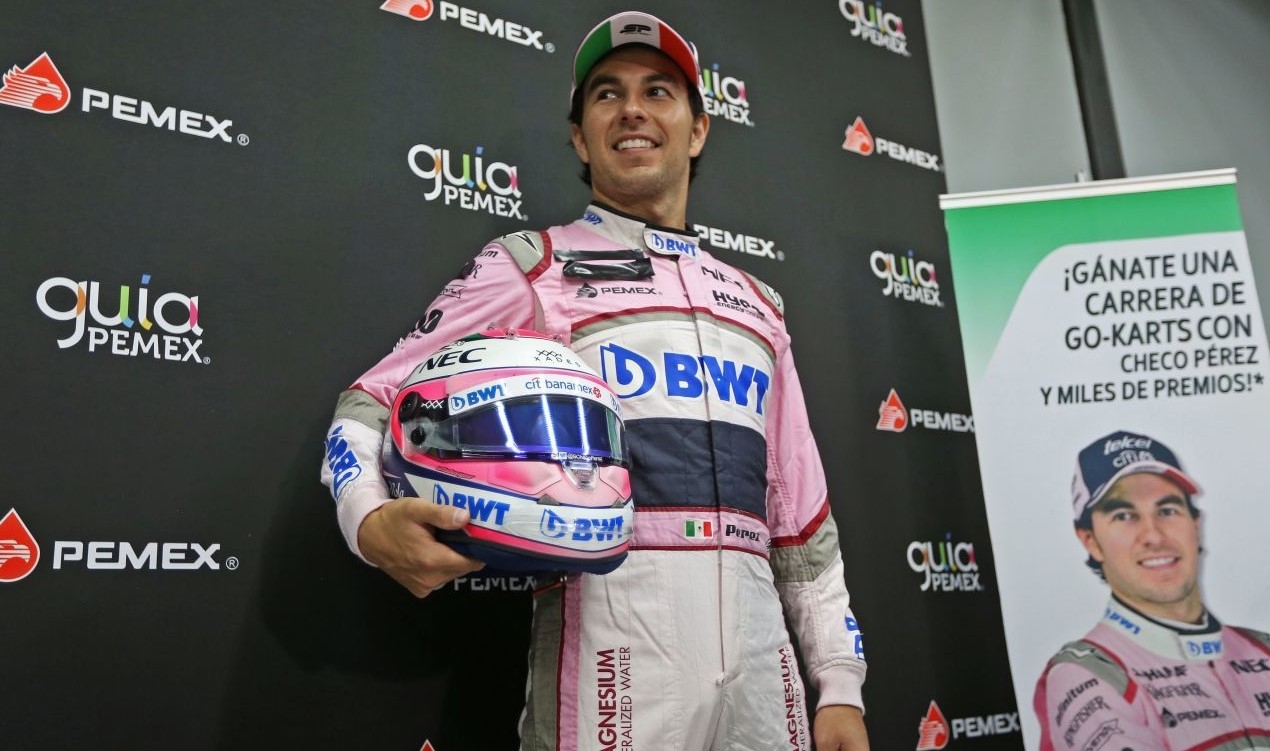 'Checo' Pérez, libre de COVID-19 correrá el GP de España