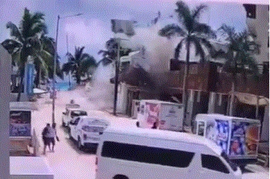 La explosión sucedió debido a la acumulación de gas en el restaurante