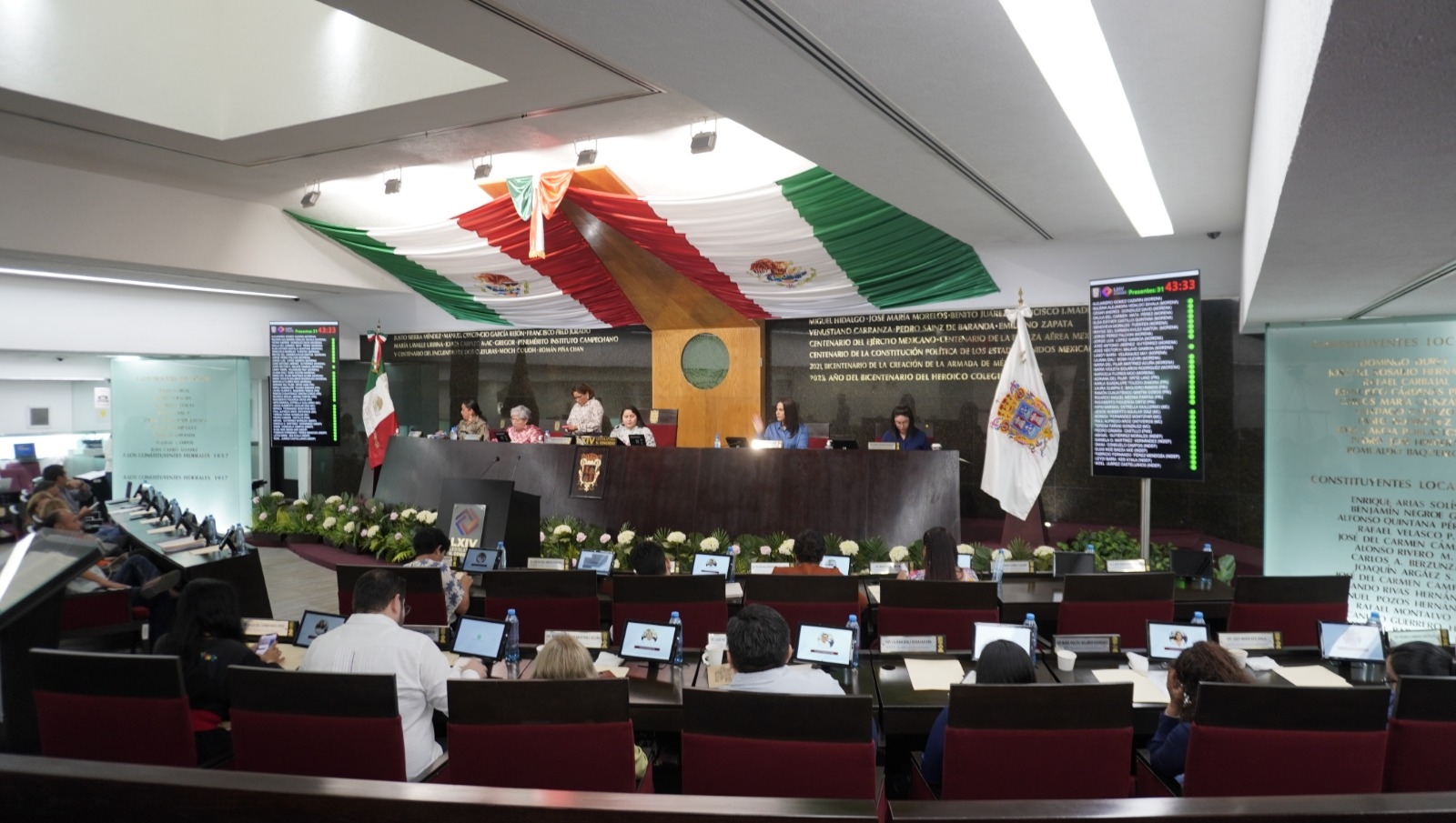 Congreso de Campeche turna a comisiones el Paquete Económico 2024