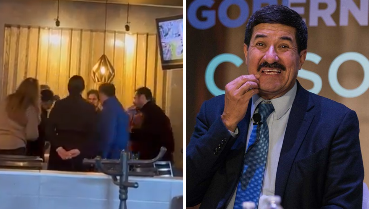 Raymundo Romero enfrenta a Javier Corral en un restaurante en Chihuahua: VIDEO