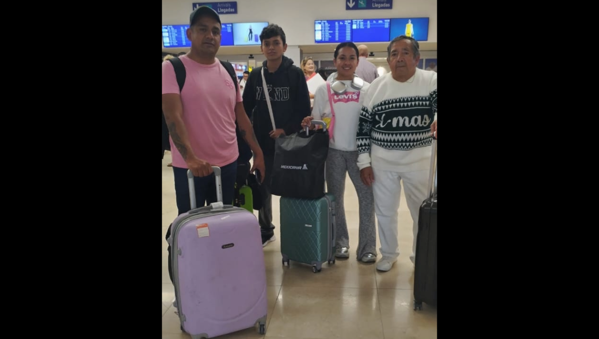 Visitantes de Hermosillo, Sonora, huyen del frío y llegan por primera vez a Yucatán