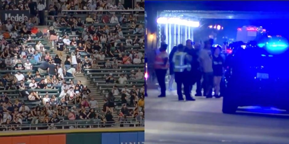 Dos mujeres son heridas de bala durante un tiroteo en pleno partido de la MLB