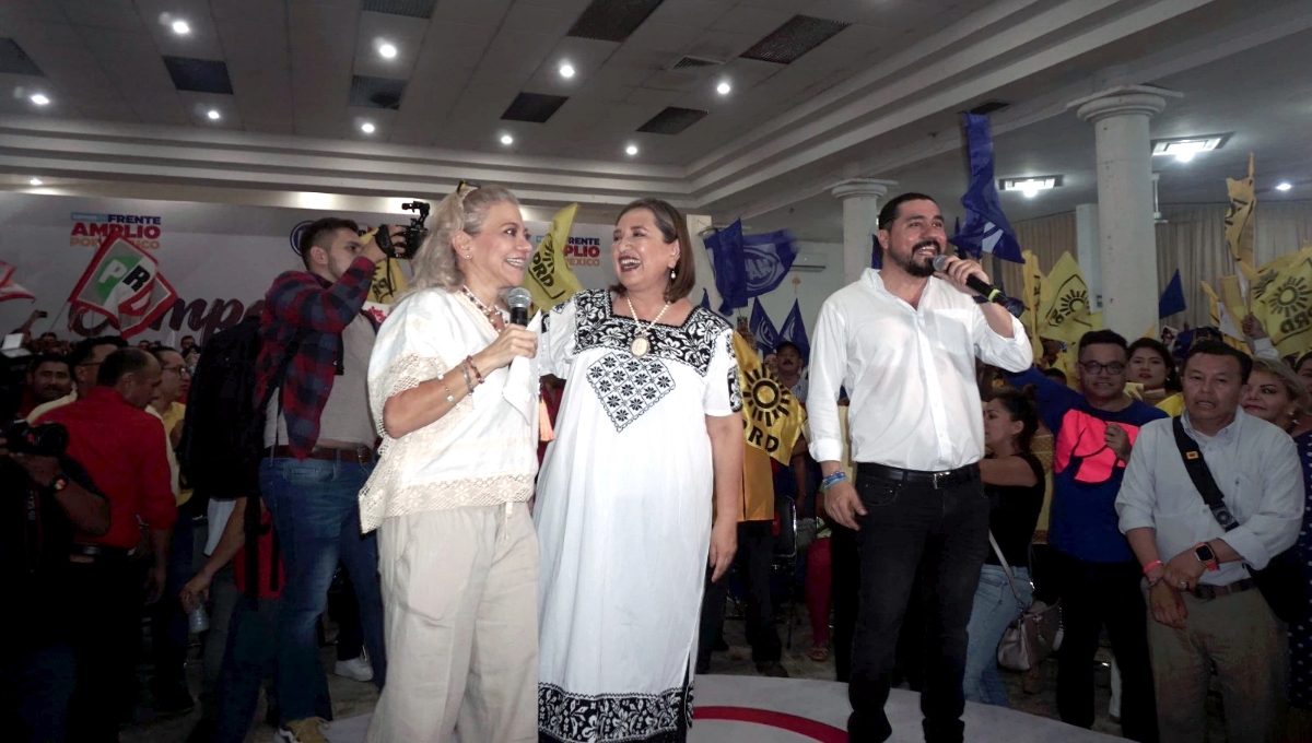 Esta será la primera aparición de Xóchitl Gálvez a Campeche como candidata presidencial
