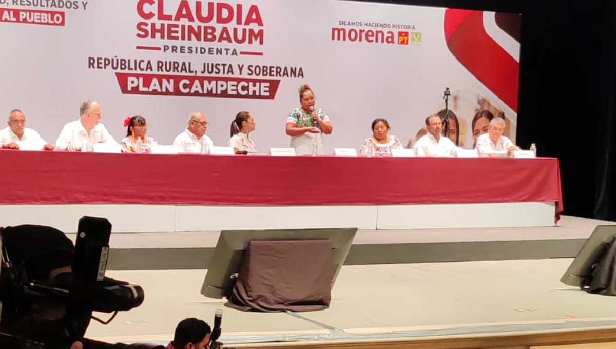 Claudia Sheinbaum presenta el Plan Campeche; "será el motor que lleve a México a la soberanía alimentaria"