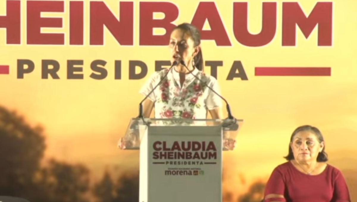 Claudia Sheinbaum promete justicia para Campeche
