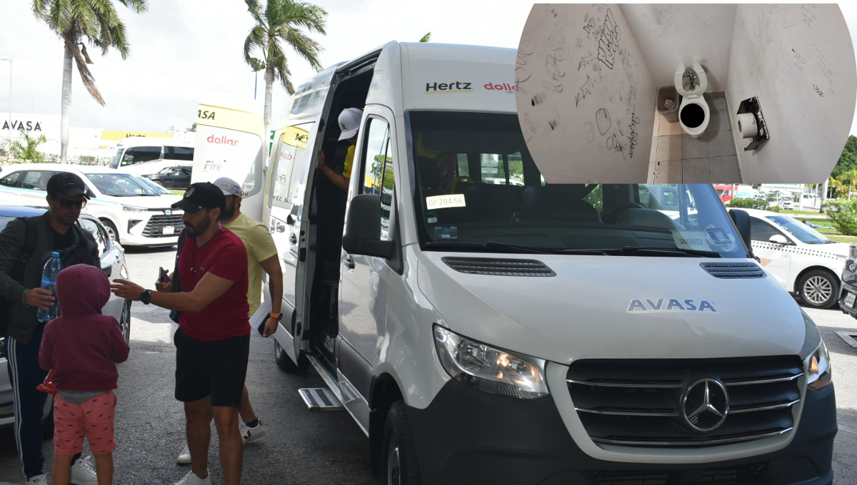 Transportistas se quejan de las condiciones de los baños de la terminal 2 del aeropuerto de Cancún