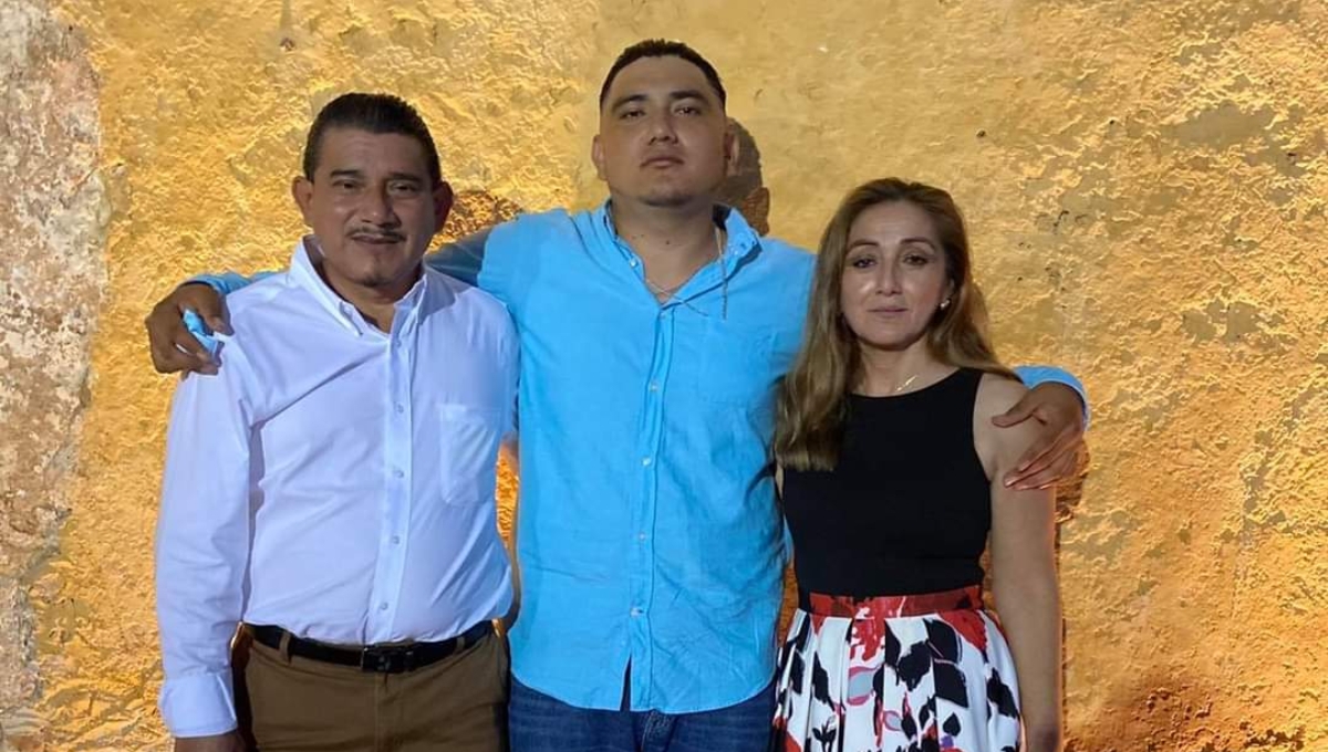 La esposa del Munícipe del PRI, Leticia Camelo Huchim, y su hijo acompañado de gamberros intimidaron a Severo López para que desista de ir a la FGE.