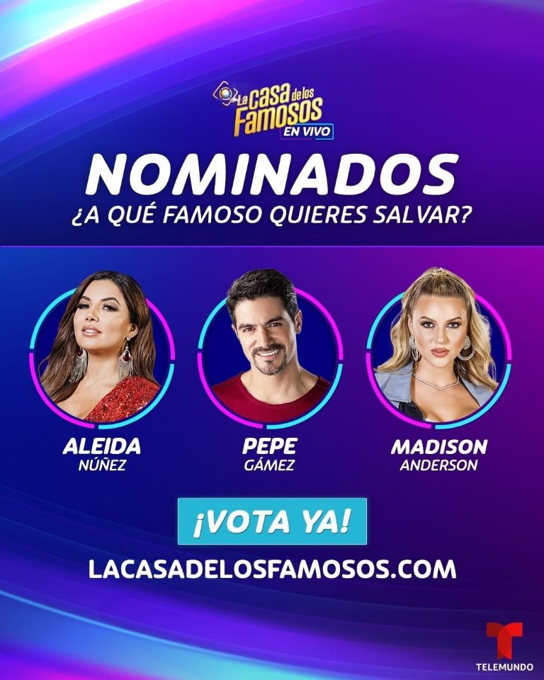 La Casa De Los Famosos 3 Ellos Son Los Nominados De La Quinta Semana