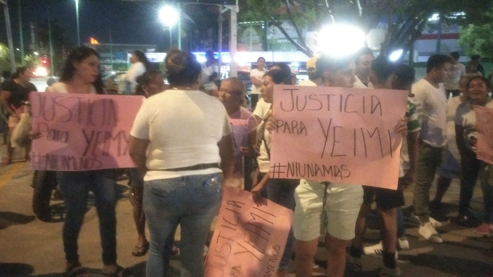 Familiares y amigos de Yeimy marchan en Mérida para exigir justicia EN