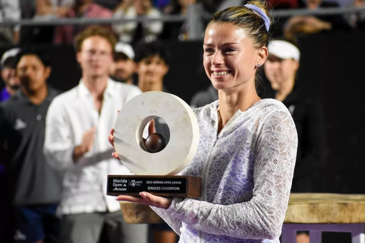 Camila Giorgi, de Italia, se proclama campeona del Mérida Open WTA 250 -  PorEsto