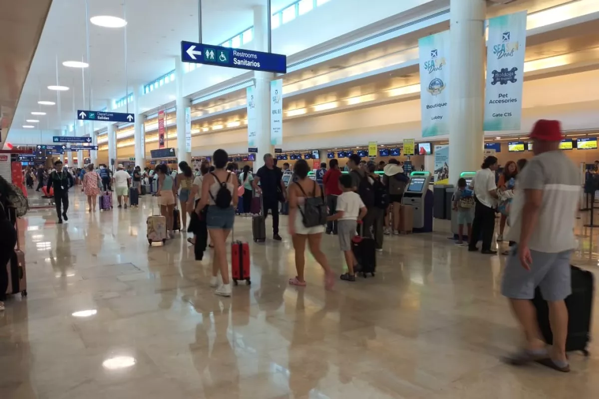 Aeropuerto De Cancún Reporta Cinco Vuelos Retrasados A Estados Unidos