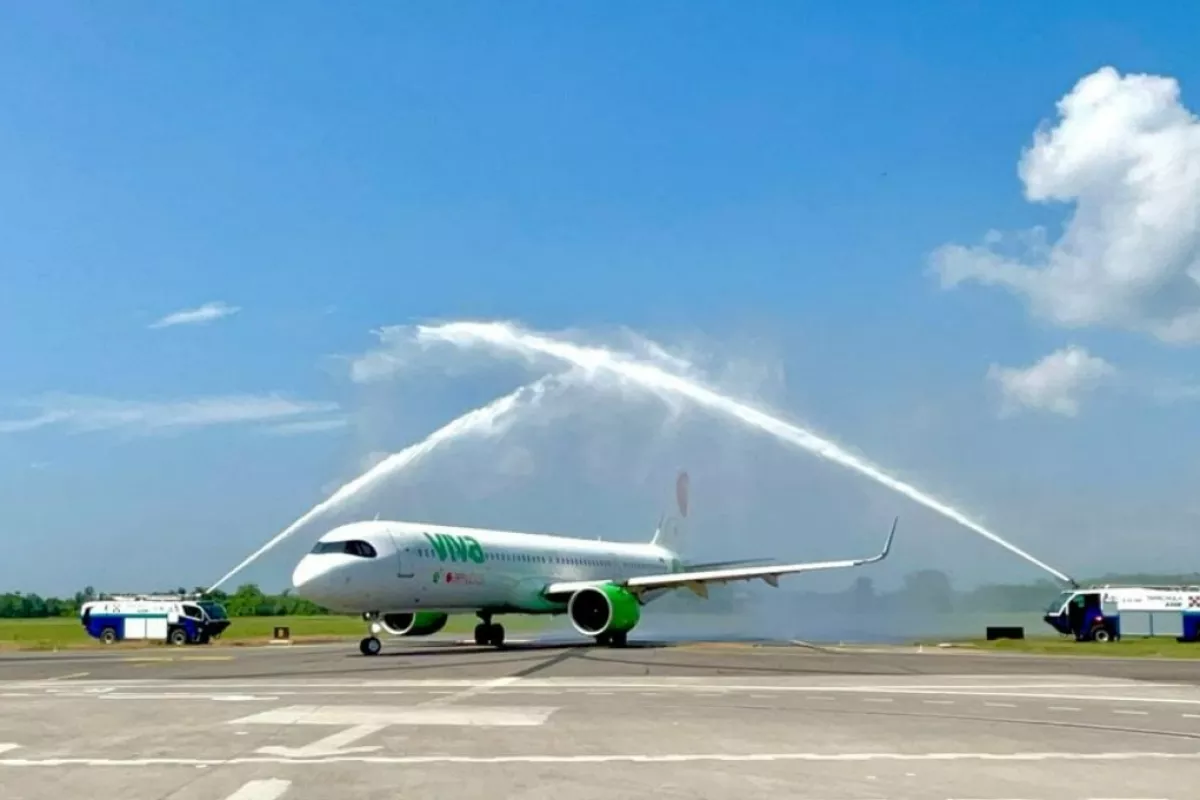 VivaAerobus anuncia nuevo vuelo del AIFA a Chetumal en el Tianguis