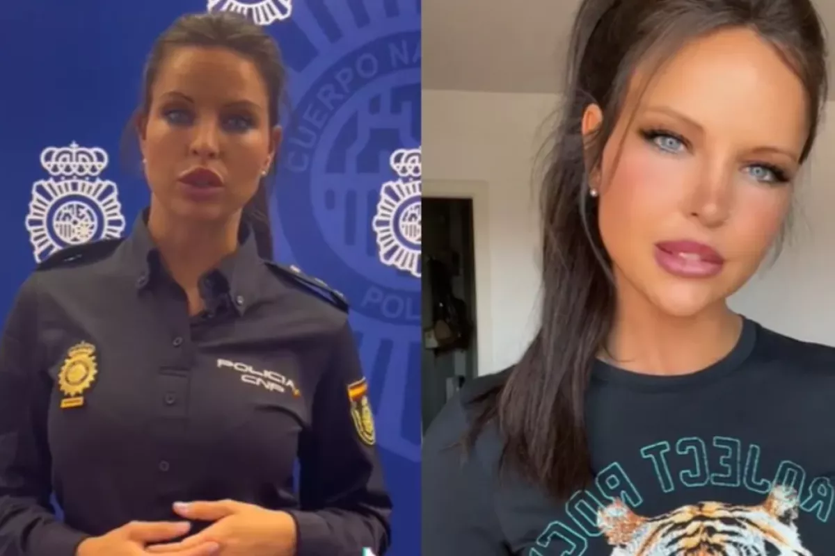 Mujer policía da consejos para evitar estafas en TikTok y es acosada: VIDEO  - PorEsto