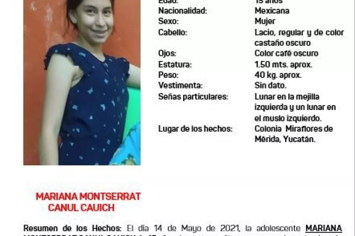 Activan Alerta Amber Por Desaparición De Una Adolescente De 15 Años En