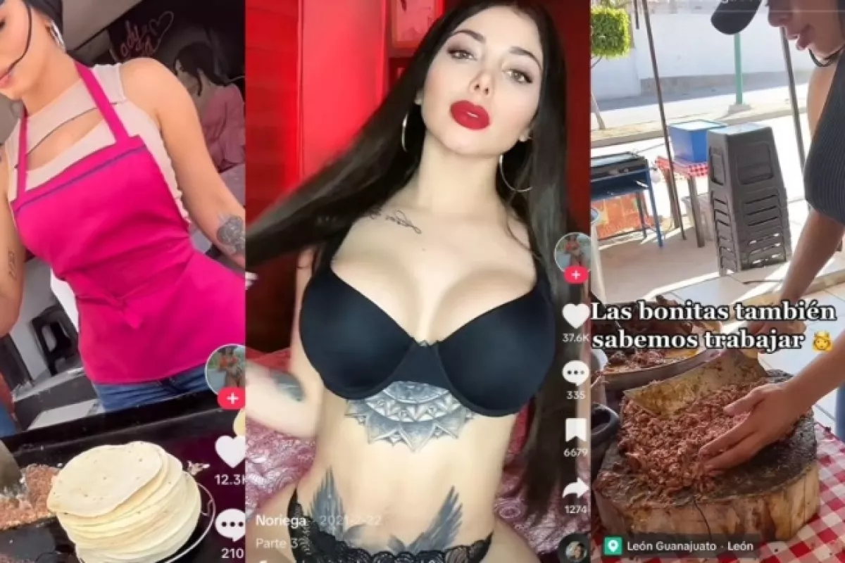 Ella es Lady Birria, la joven taquera que enamora a sus fans en TikTok:  FOTOS - PorEsto