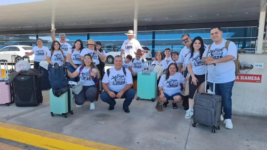 Familia de Monterrey llega a Mérida para recibir el Año Nuevo 2025