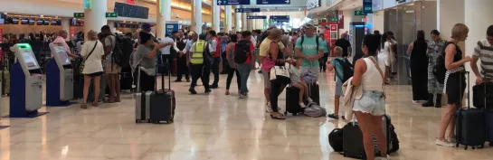 Aeropuerto De Cancún Opera Con Normalidad Tras El Caos Por La Caída De Microsoft Poresto 8753