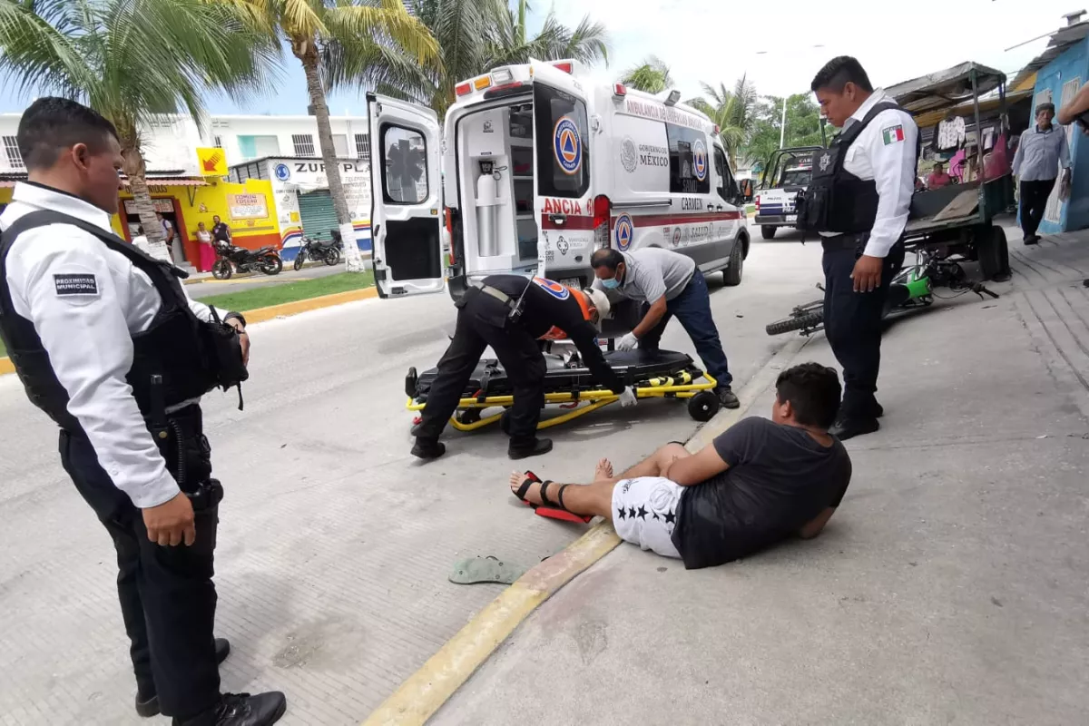 Ciudad del Carmen: Ocasiona fractura a motociclista y huye del lugar ...