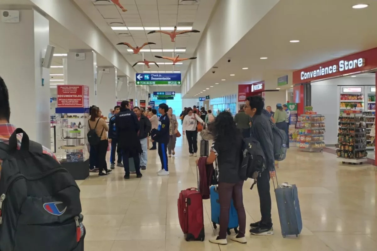 Tráfico aéreo retrasa casi dos horas el vuelo CDMXMérida de