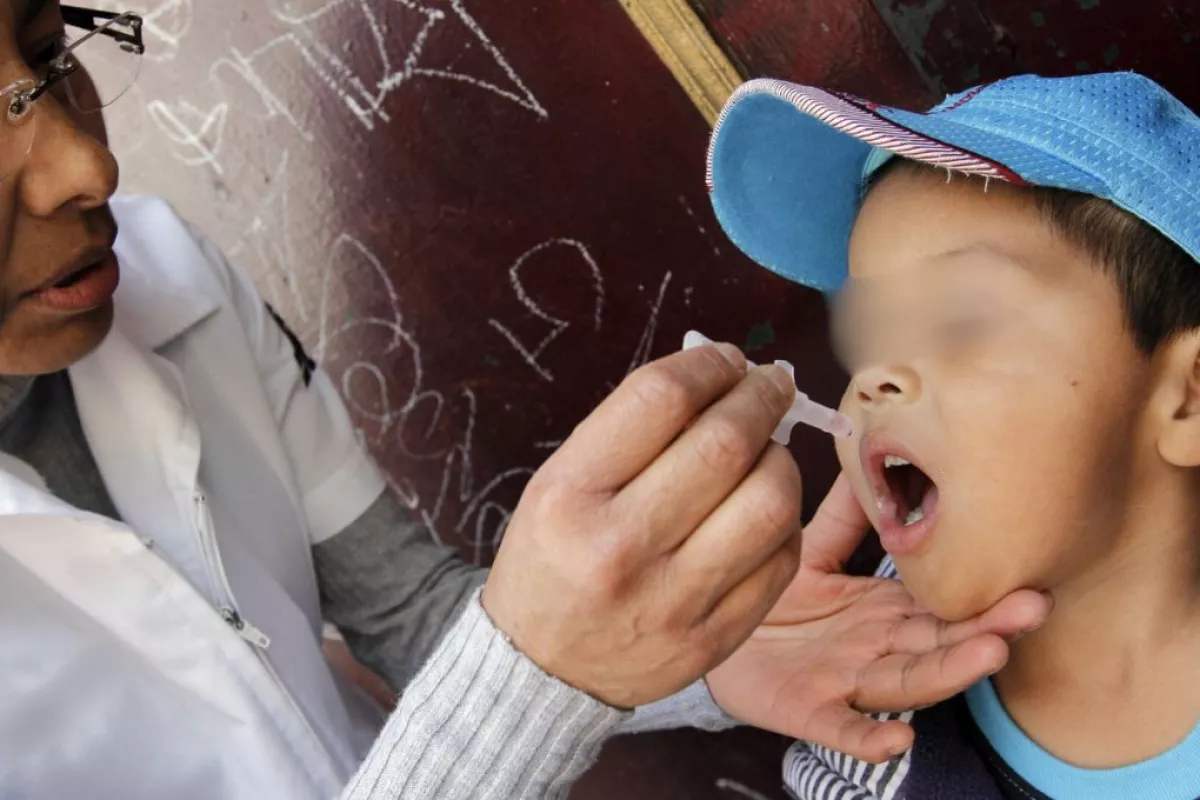 IMSS calls to vaccinate children against polio to prevent contagion in the face of international risks