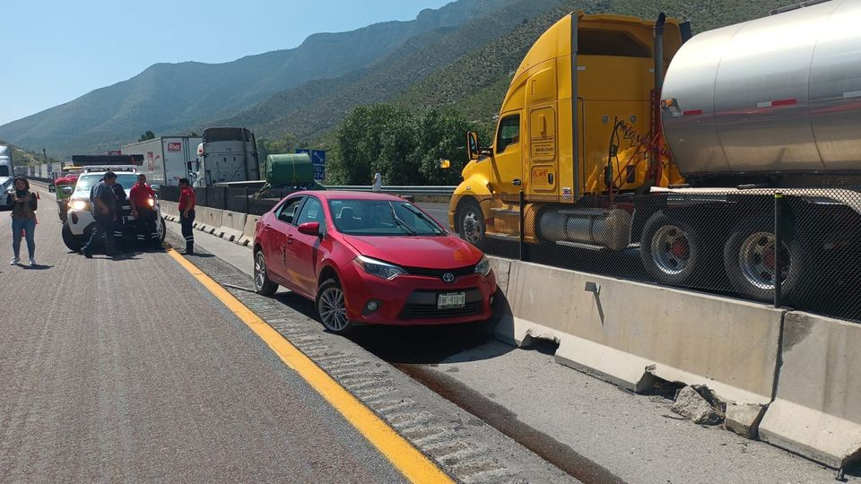 El hombre alcanzó a estacionarse antes de perder la vida