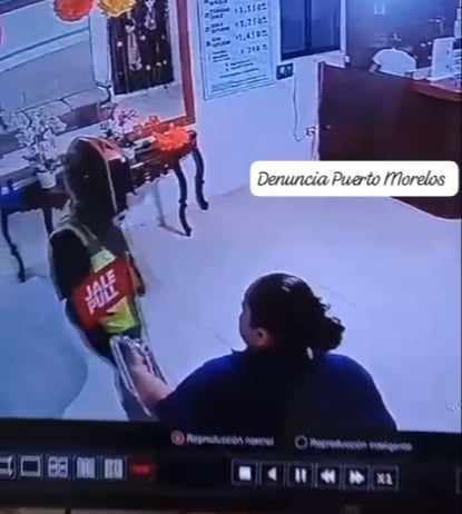 Advertencia fuerte Video: Así fue la ejecución de una mujer del hotel avenida de Cancún