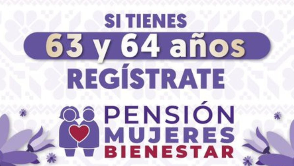 Continúa el registro para la Pensión para mujeres de 60 a 64 años de edad