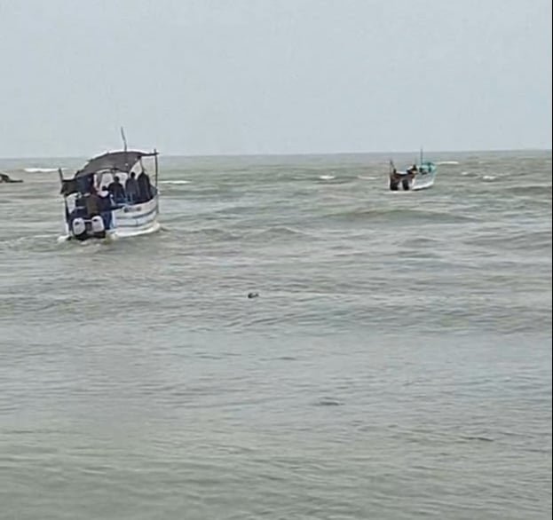 El Huracán Milton sorprendió a pescadores de Progreso, Yucatán, incluyendo a pescadores de Sabancuy