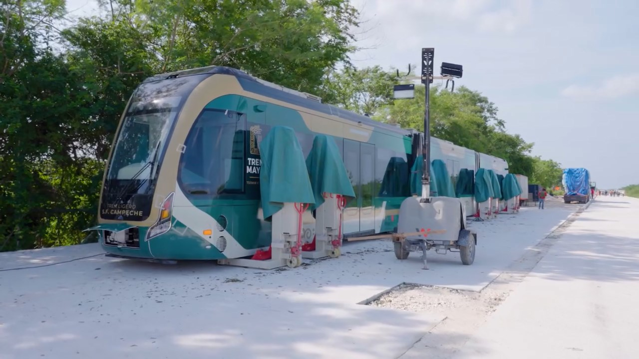 El proyecto conectará la estación del Tren Maya con el Centro Histórico de Campeche