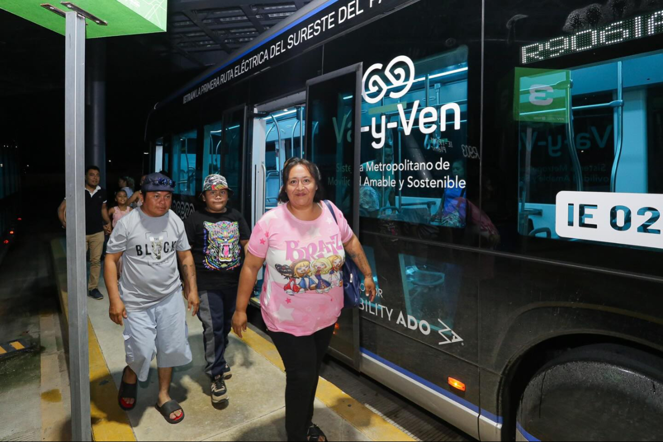 Extienden  paradas de la ruta Umán del IE-TRAM; conoce su recorrido completo 