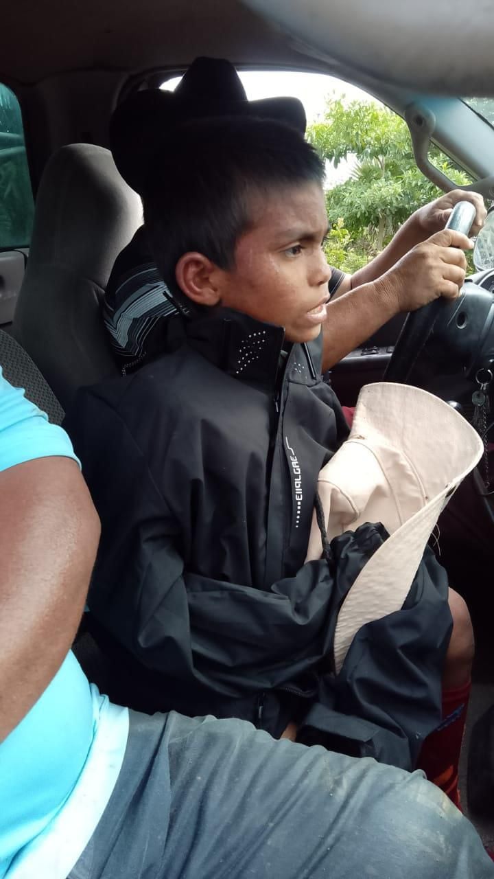 Niño Joel Rescatado con Vida en Selva de Río Blanco II