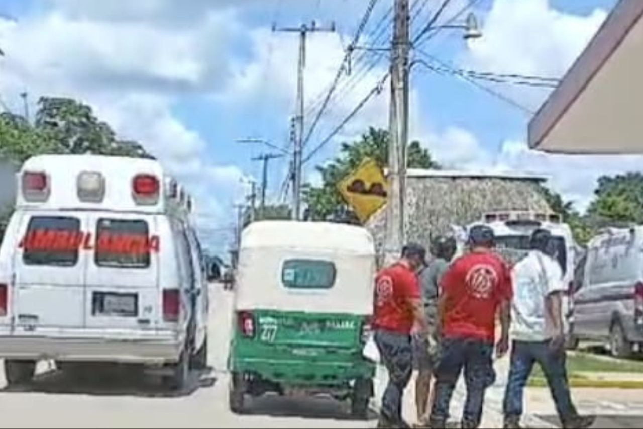 Una mujer de la comunidad de San Felipe Oriente, fue internada de emergencia